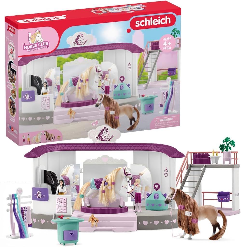 Салон красоты Schleich Horse Club 42588
Салон красоты Schleich Horse Club 42588