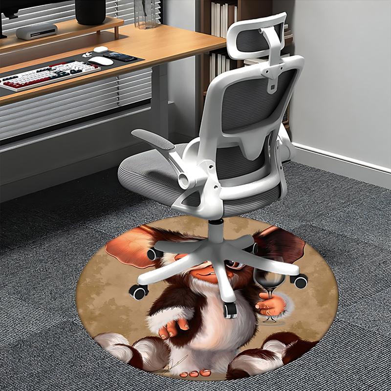 Gizmo,Gremlins Chair mat Round Rug-Office carpet, Machine Washable, Non-slip, Suitable for Living Rooms, Bedrooms, Entryways, and Holiday-th 80cm by 80cm
Gizmo,Gremlins Chair mat Round Rug-Office carpet, Machine Washable, Non-slip, Suitable for Living Rooms, Bedrooms, Entryways, and Holiday-th 80cm by 80cm