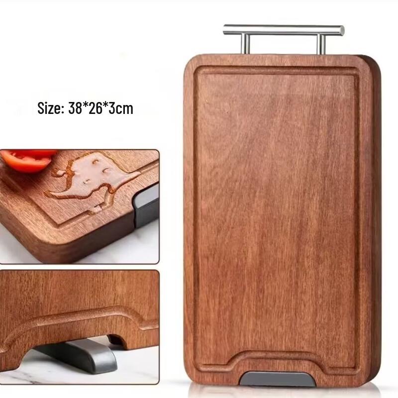 Yuyi Angel Solid Ebony Wood Cutting Board
Yuyi Angel Solid Ebony Wood Cutting Board