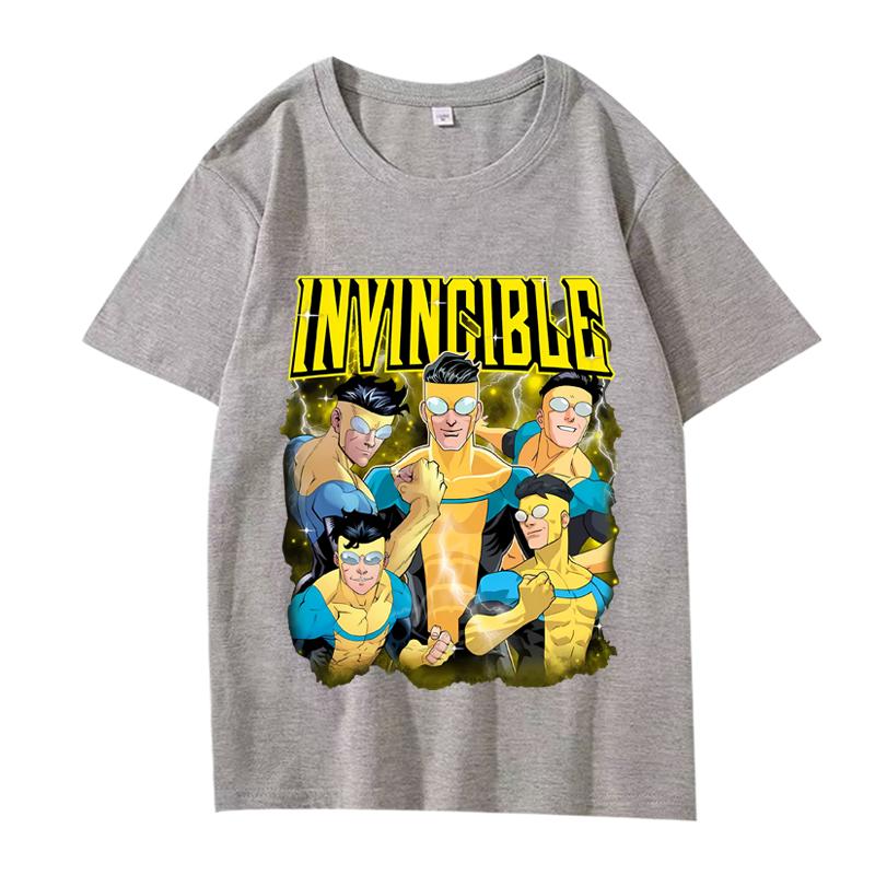 Вінтажний Супергеройський Футболка Invincible Mark чоловіки жінки Оверсайз 100% Бавовна манга коротким рукавом Літо Аніме Унісекс Топи L сірий колір
Вінтажний Супергеройський Футболка Invincible Mark чоловіки жінки Оверсайз 100% Бавовна манга коротким рукавом Літо Аніме Унісекс Топи L сірий колір