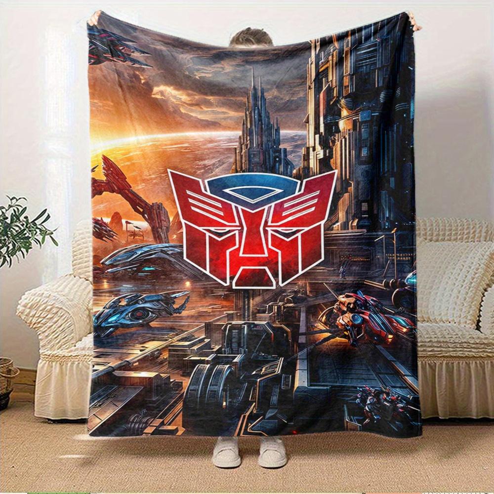 For Transformers,Cybertron,Decepticon-Themed Flannel Blanket, Glam Style, Digital Print, All-Season Comfort, Tear-Resistant, Knitted Craftsm 150x180cm
For Transformers,Cybertron,Decepticon-Themed Flannel Blanket, Glam Style, Digital Print, All-Season Comfort, Tear-Resistant, Knitted Craftsm 150x180cm