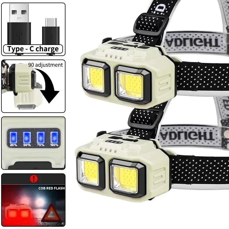 Powerful LED Induction Headlamp USB Charge 4 Lighting Modes Head Flashlight with Power Display Outdoor Camping Fishing Lantern
Powerful LED Induction Headlamp USB Charge 4 Lighting Modes Head Flashlight with Power Display Outdoor Camping Fishing Lantern