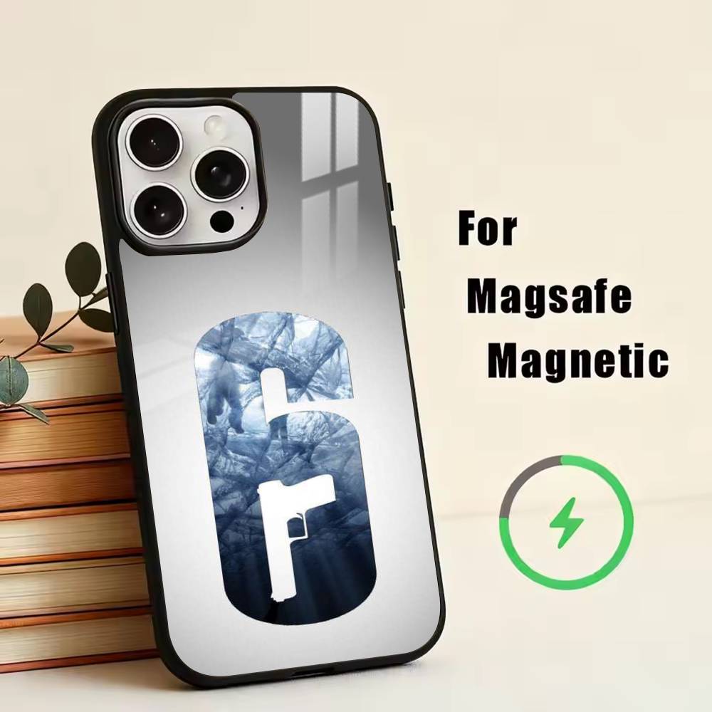 R6 Black Ice Rainbow Phone Case For iPhone17,16,15,14,13,12,11 Plus,Pro Magnetic For Magsafe Wireless Charging iPhone13PROMAX
R6 Black Ice Rainbow Phone Case For iPhone17,16,15,14,13,12,11 Plus,Pro Magnetic For Magsafe Wireless Charging iPhone13PROMAX