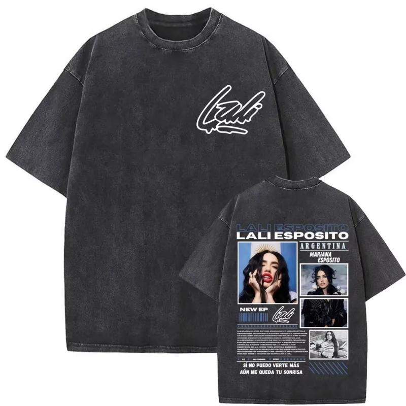 Singer Lali Esposito Asesina Album Tour Graphic Tshirt Unisex Women Clothing Fashion Vintage Washed Tee Shirt Comfort T Shirt M
Singer Lali Esposito Asesina Album Tour Graphic Tshirt Unisex Women Clothing Fashion Vintage Washed Tee Shirt Comfort T Shirt M