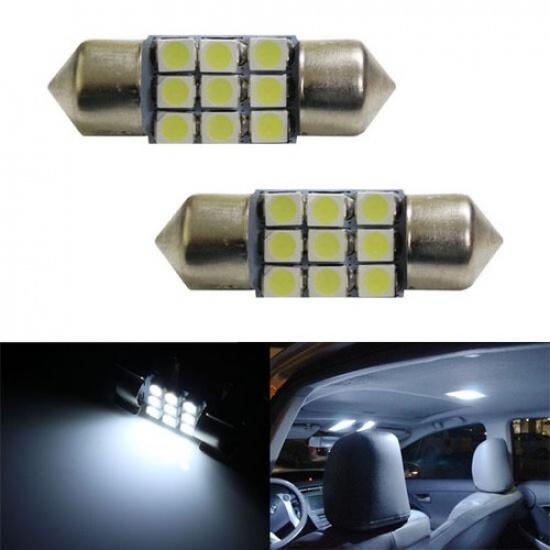 Xenon White 9-SMD 1.25 31mm DE3175 DE3022 LED Bulbs For Interior Map Dome Light
Xenon White 9-SMD 1.25 31mm DE3175 DE3022 LED Bulbs For Interior Map Dome Light