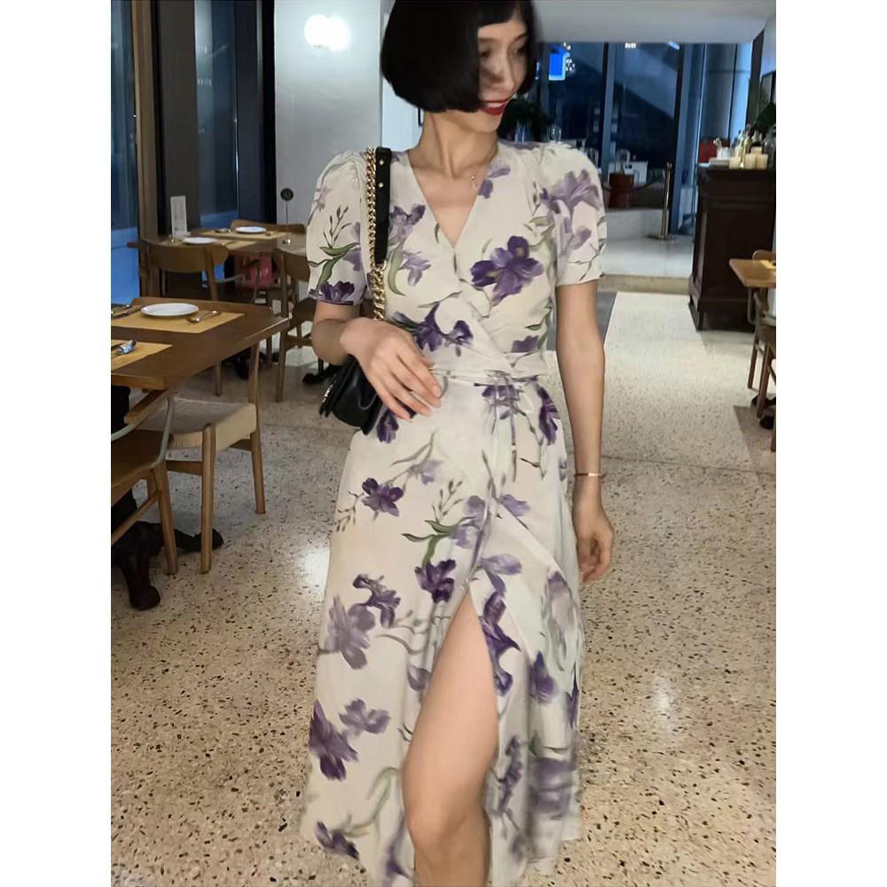 Women s Retro V-Neck French Tea Dress - Midi Wrap with Short Sleeves & Cinched Waist L (57-63 kg)
Women s Retro V-Neck French Tea Dress - Midi Wrap with Short Sleeves & Cinched Waist L (57-63 kg)