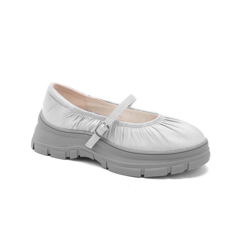 Zhao Ruth with niche Mary Jane shoes women s new platform single shoes one-button ballet shoes casual sports shoes 35 светло-серый
Zhao Ruth with niche Mary Jane shoes women s new platform single shoes one-button ballet shoes casual sports shoes 35 светло-серый