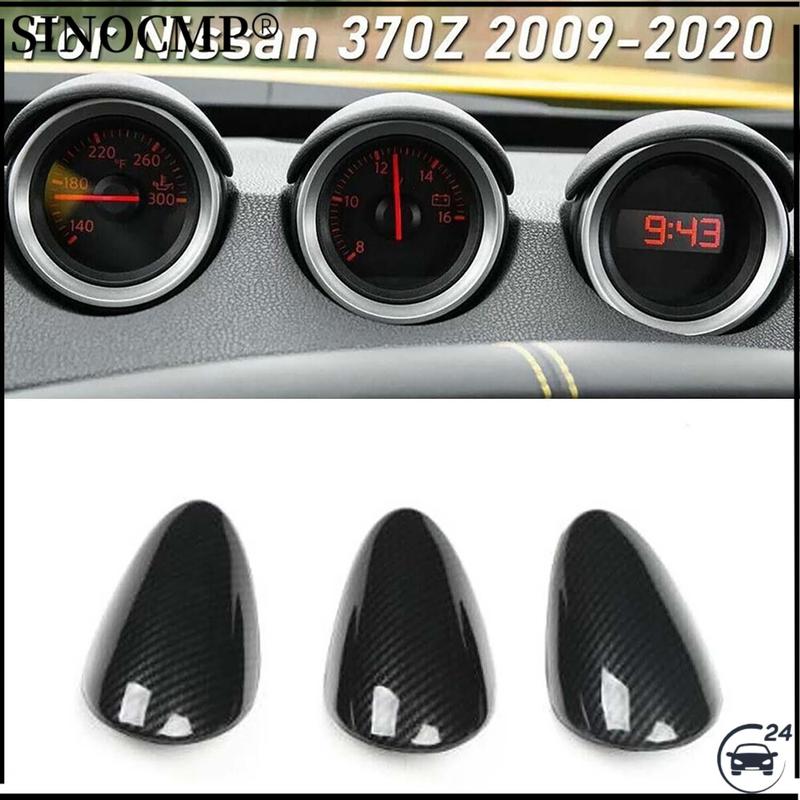 3Pcs ABS Carbon Fiber Pattern Interior Gauge-Pad Cover Trim For Nissan 370Z 2009-20 Car Interior Decor Accessories Stickers
3Pcs ABS Carbon Fiber Pattern Interior Gauge-Pad Cover Trim For Nissan 370Z 2009-20 Car Interior Decor Accessories Stickers