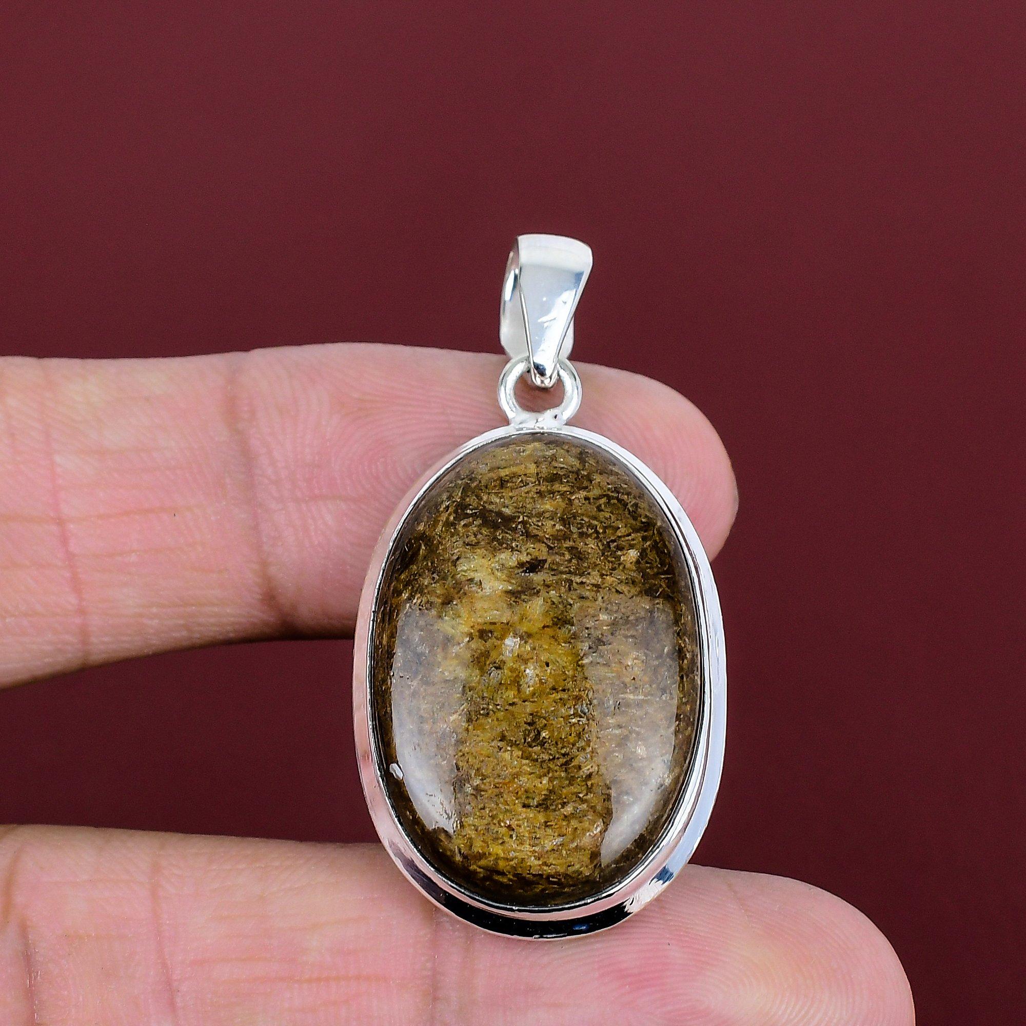Bronzite pendant 925 sterling silver pendant antique jewelry top quality gemstone pendant handmade jewelry gifts for women statement pendant
Bronzite pendant 925 sterling silver pendant antique jewelry top quality gemstone pendant handmade jewelry gifts for women statement pendant