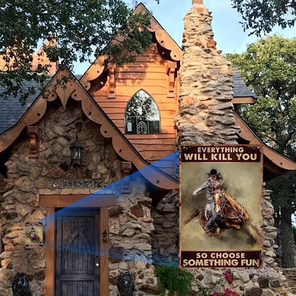 Cowboy Wild West Metal Wall Art Retro Decor 20x30cm Vintage Home Sign 20X30
Cowboy Wild West Metal Wall Art Retro Decor 20x30cm Vintage Home Sign 20X30