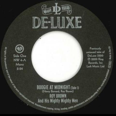 7inch Record ROY BROWN / LLOYD PRICE - Boogie At Midnight (Take 1) / Lawdy NW4 Ace 2020 UK Blues
7inch Record ROY BROWN / LLOYD PRICE - Boogie At Midnight (Take 1) / Lawdy NW4 Ace 2020 UK Blues