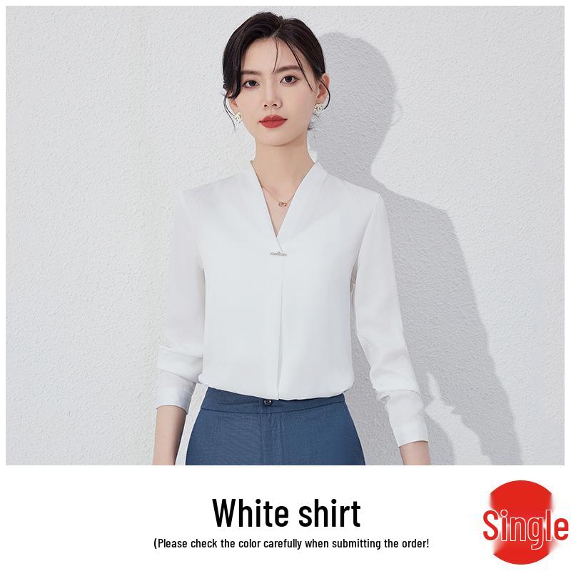 2026 Women s V-Neck Long Sleeve Front Desk Shirt - Korean Fashion Spring/Autumn XL
2026 Women s V-Neck Long Sleeve Front Desk Shirt - Korean Fashion Spring/Autumn XL
