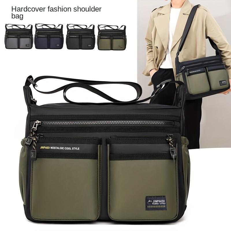 Multifunctional Fashion Casual Shoulder Bag, Waterproof Business Crossbody Bag for Men Daily Commuting
Multifunctional Fashion Casual Shoulder Bag, Waterproof Business Crossbody Bag for Men Daily Commuting