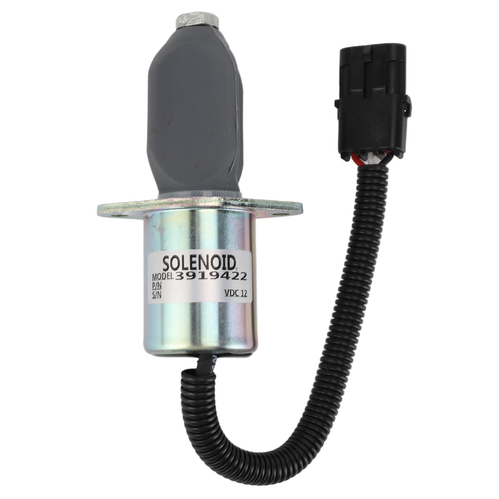 3919422 12V Fuel Shutoff Solenoid Valve Fuel Stop Solenoid for Generator Engine Shutdown Accurate
3919422 12V Fuel Shutoff Solenoid Valve Fuel Stop Solenoid for Generator Engine Shutdown Accurate