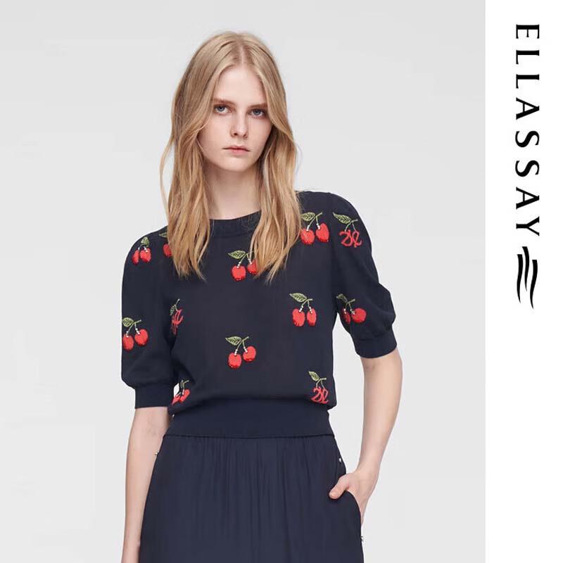 ELLASSAY Women s Jacquard Knit Top M
ELLASSAY Women s Jacquard Knit Top M