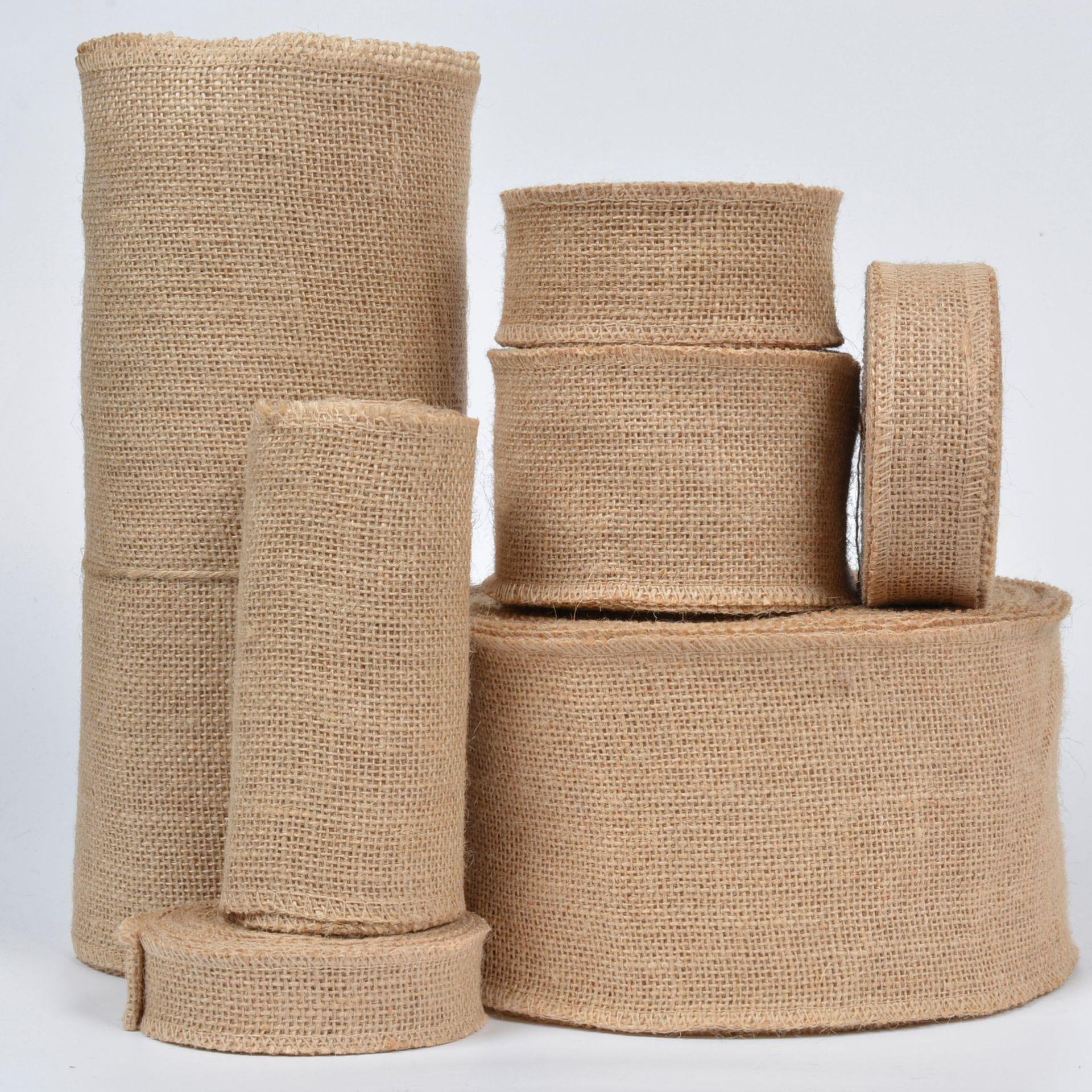 Natural Handmade Yellow Burlap Ribbon Roll for DIY Christmas Wedding Decoration and Bouquet Weaving Natural Color 2.5cm (Minimum 50m)
Natural Handmade Yellow Burlap Ribbon Roll for DIY Christmas Wedding Decoration and Bouquet Weaving Natural Color 2.5cm (Minimum 50m)