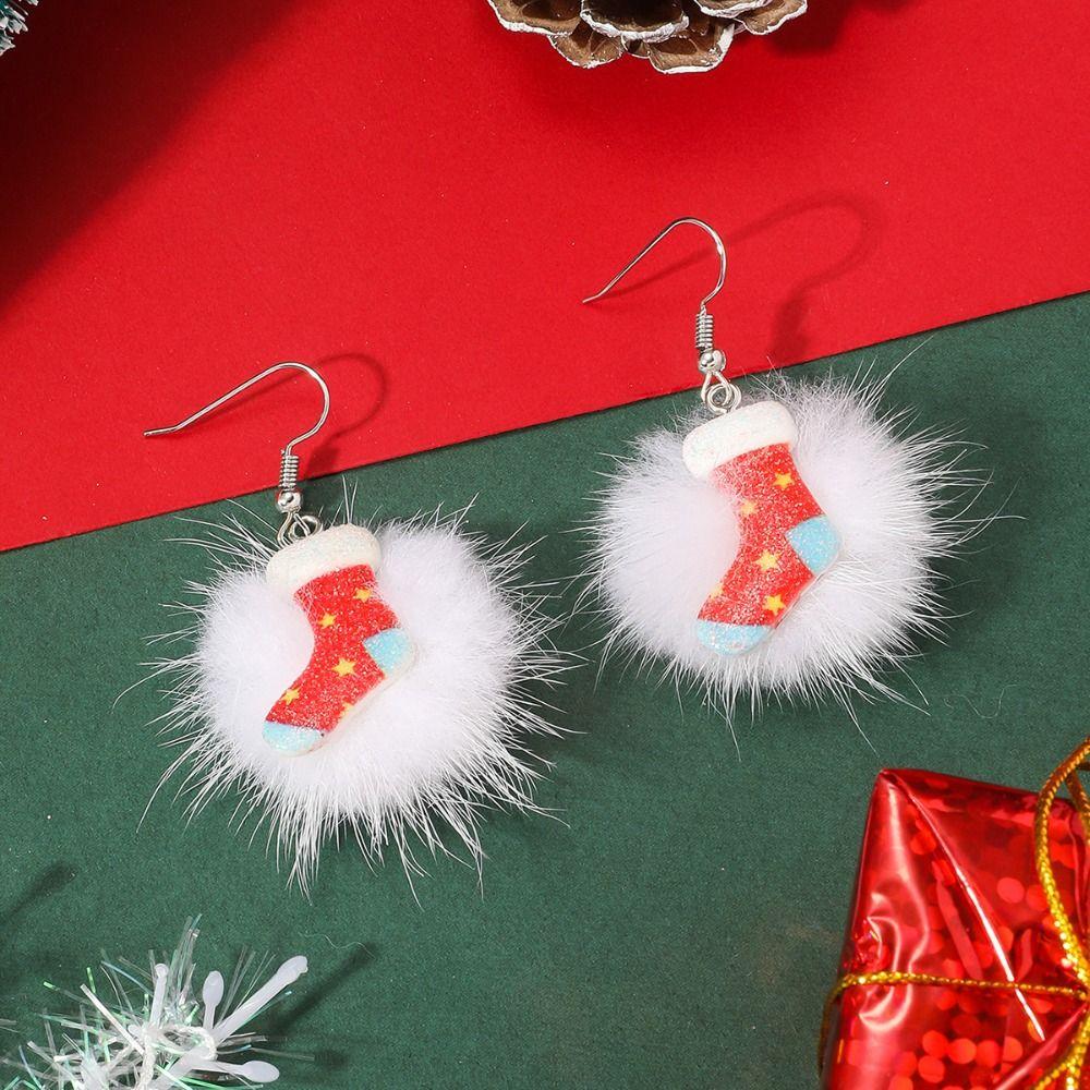 Christmas Bell Merry Christmas Earrings Christmas Stocking Santa Claus Dangle Earrings Xmas H
Christmas Bell Merry Christmas Earrings Christmas Stocking Santa Claus Dangle Earrings Xmas H