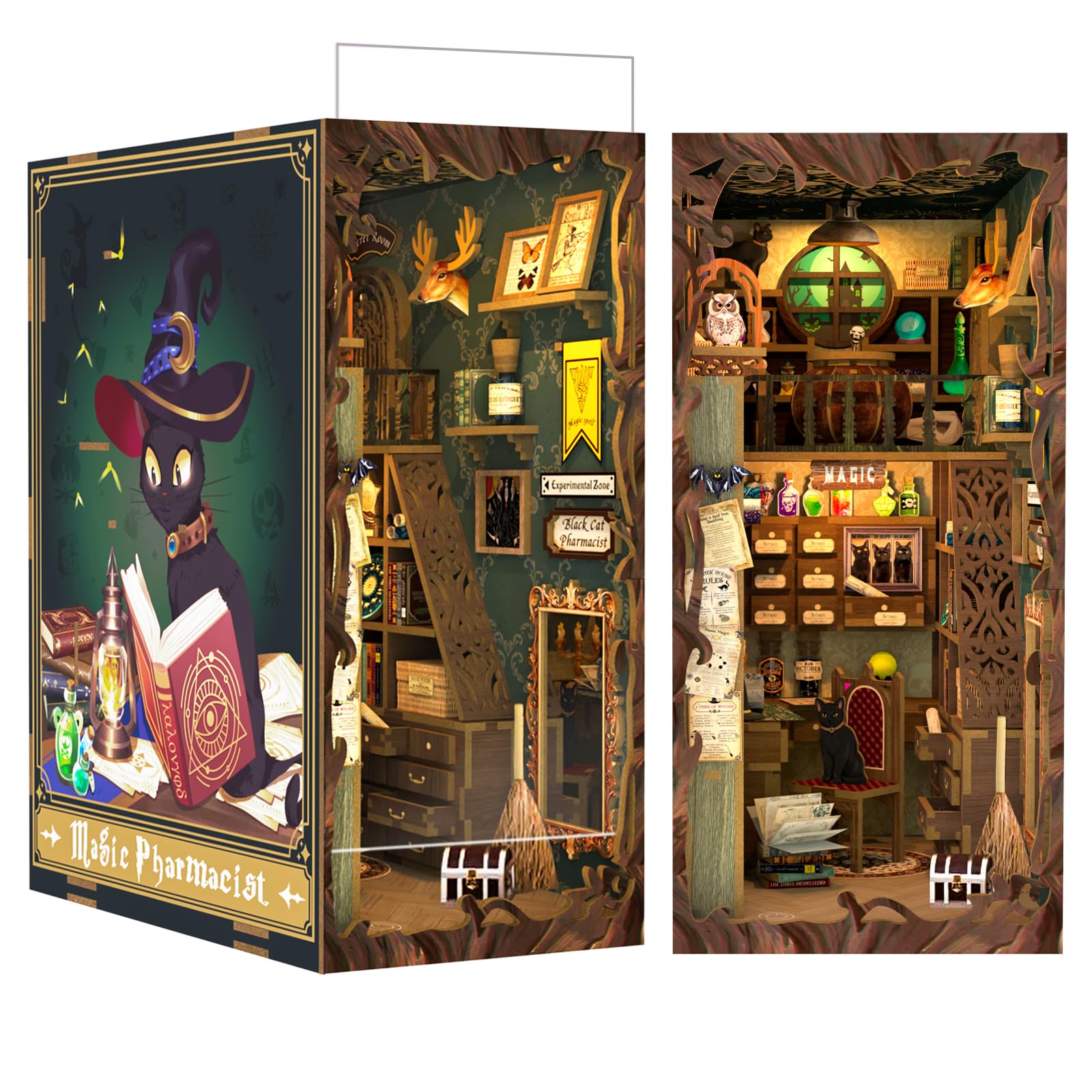 CuteBee DIY Booknook Kit Dollhouse Kit Miniature House Kit Booknook Подходит для подростков и взрослых Подарки на день рождения Украшения Коллекция Художественное произведение со светодиодами
CuteBee DIY Booknook Kit Dollhouse Kit Miniature House Kit Booknook Подходит для подростков и взрослых Подарки на день рождения Украшения Коллекция Художественное произведение со светодиодами