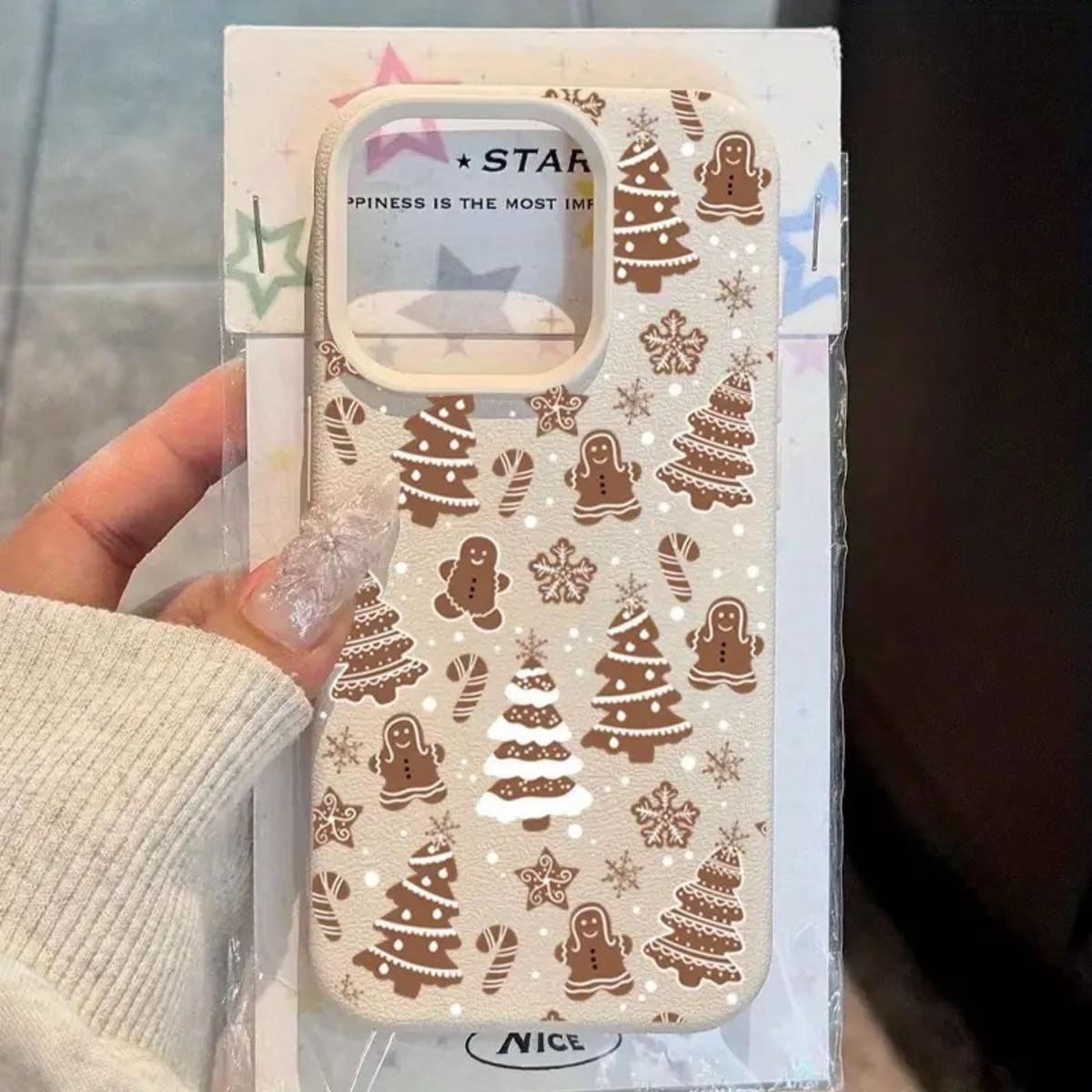 Christmas tree figurine phone case, suitable for iPhone 17, 16, 15, Plus, Pro, Max series phones - ideal for use as a gift iPhone 11 Pro слонова кістка
Christmas tree figurine phone case, suitable for iPhone 17, 16, 15, Plus, Pro, Max series phones - ideal for use as a gift iPhone 11 Pro слонова кістка