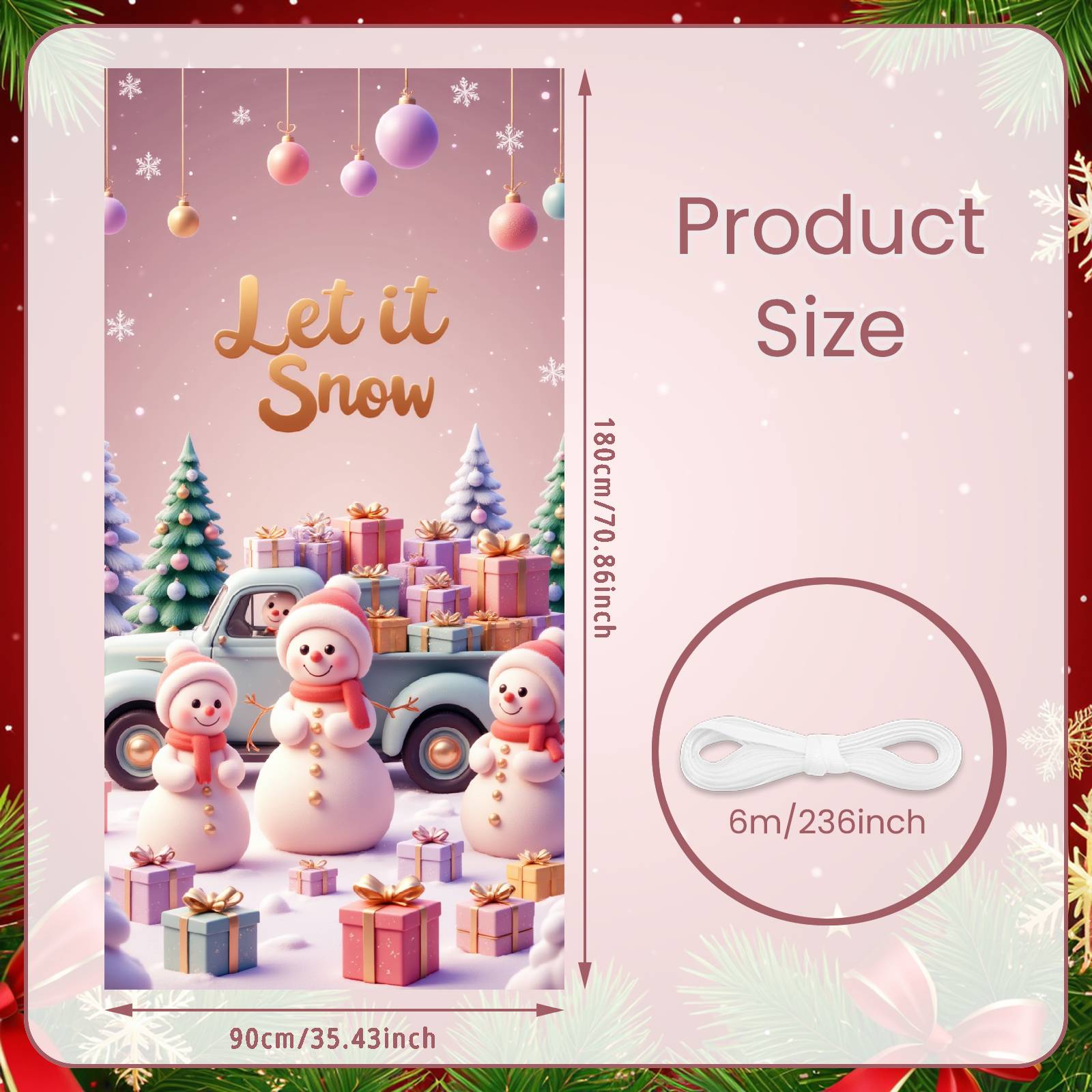 Snow Backdrop Colorful Gifts Winter Display Holiday Display Festive Decorative Christmas Banner For Christmas Decor Winter
Snow Backdrop Colorful Gifts Winter Display Holiday Display Festive Decorative Christmas Banner For Christmas Decor Winter