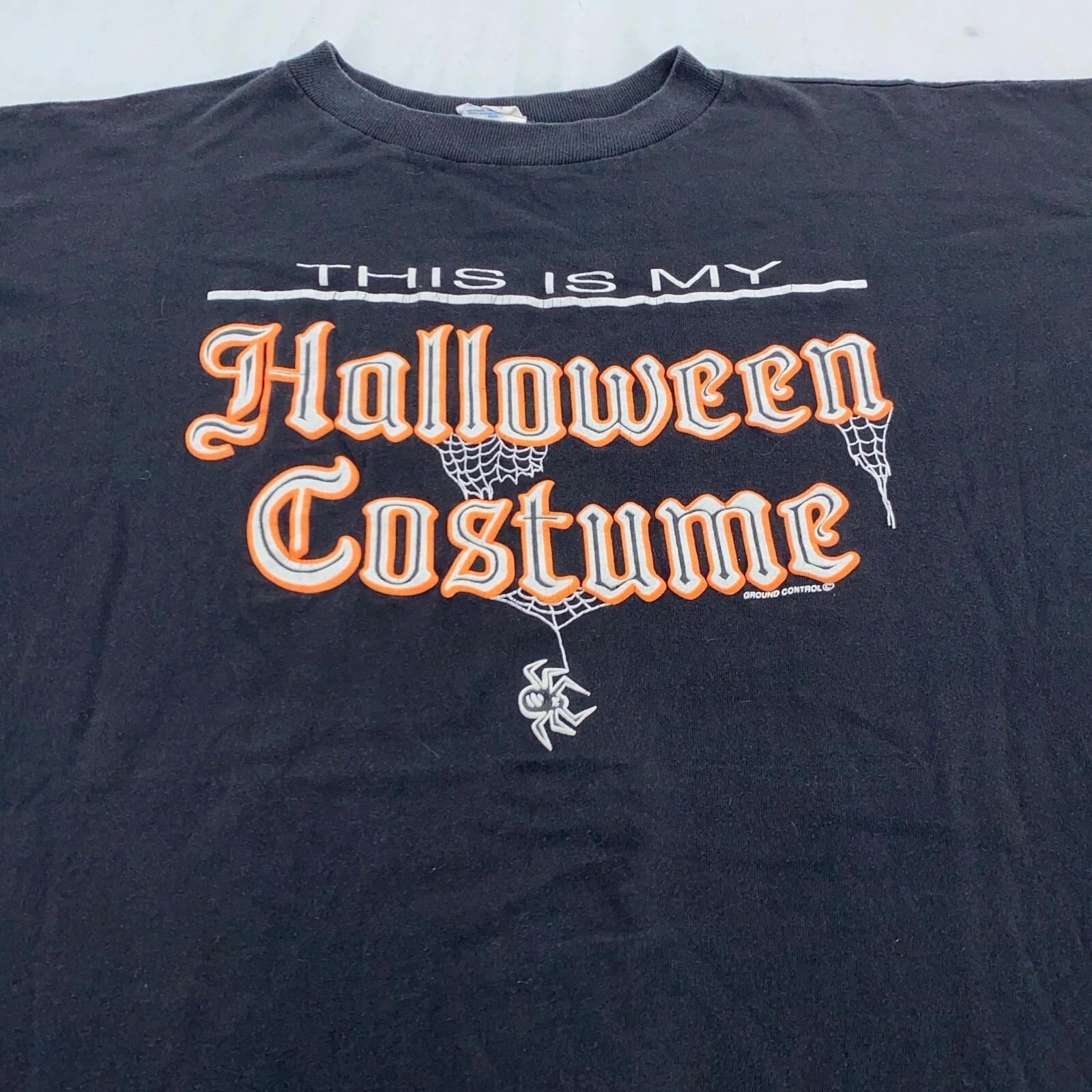 vintage 90s THIS IS MY HALLOWEEN COSTUME SPIDER T-Shirt 2XL scary M
vintage 90s THIS IS MY HALLOWEEN COSTUME SPIDER T-Shirt 2XL scary M