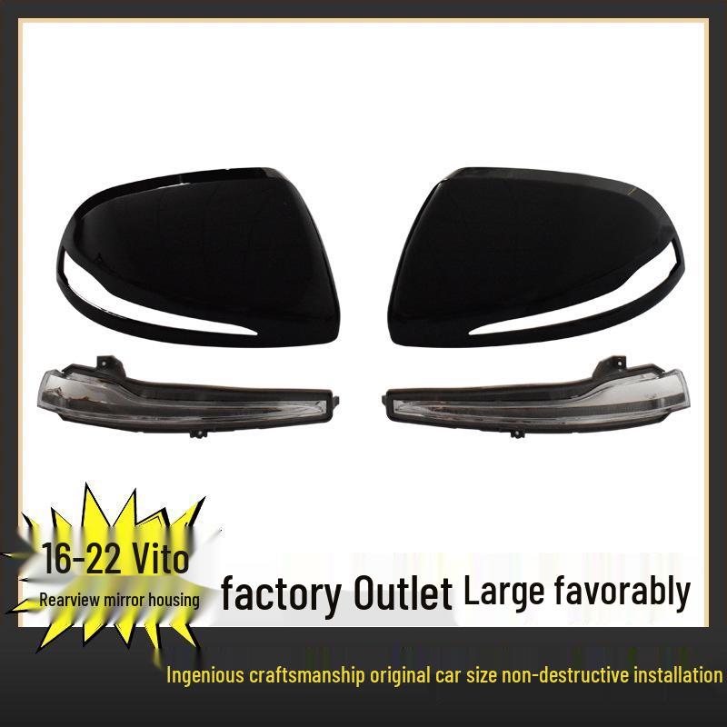 Светодиодная накладка на зеркало заднего вида с указателем поворота для 16-21 Mercedes-Benz Vito Plastic
Светодиодная накладка на зеркало заднего вида с указателем поворота для 16-21 Mercedes-Benz Vito Plastic