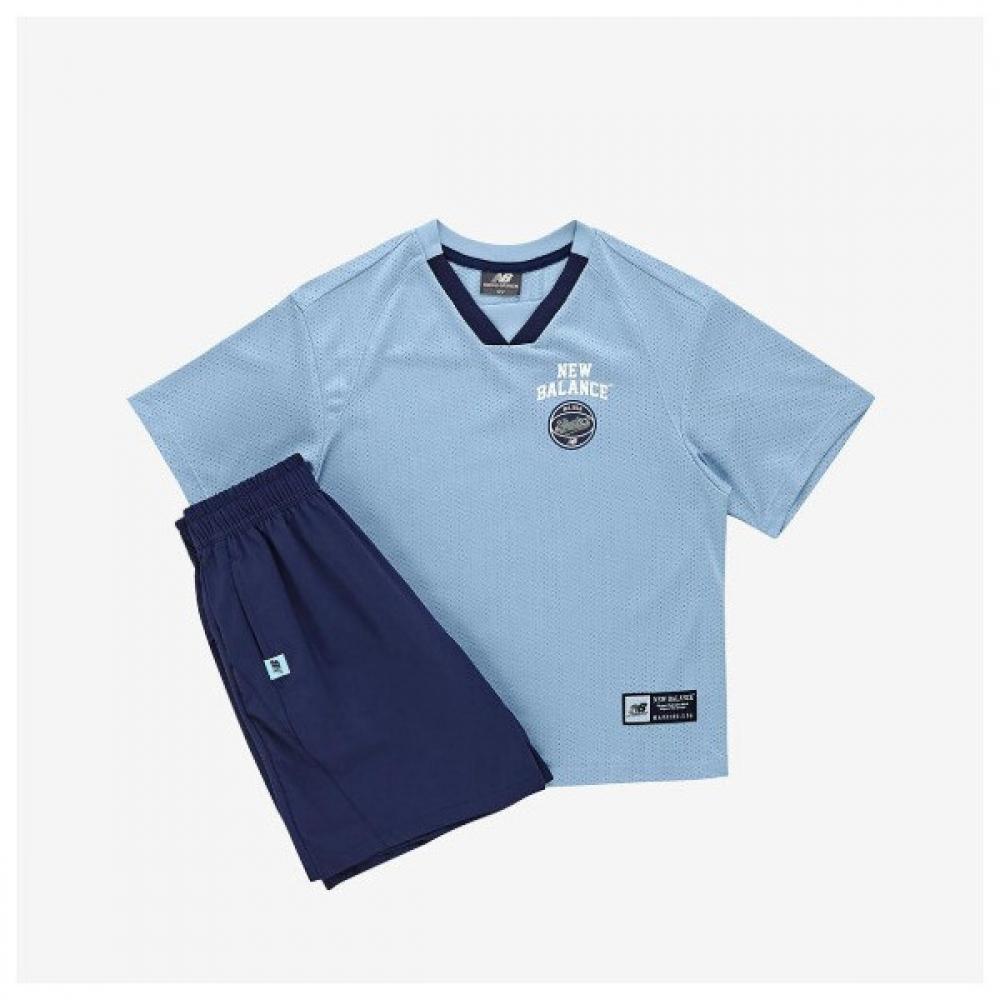 New Balance Детская футболка Essential Uni с коротким рукавом и сетчатым принтом Nk9y (51)Light Blue/100
New Balance Детская футболка Essential Uni с коротким рукавом и сетчатым принтом Nk9y (51)Light Blue/100
