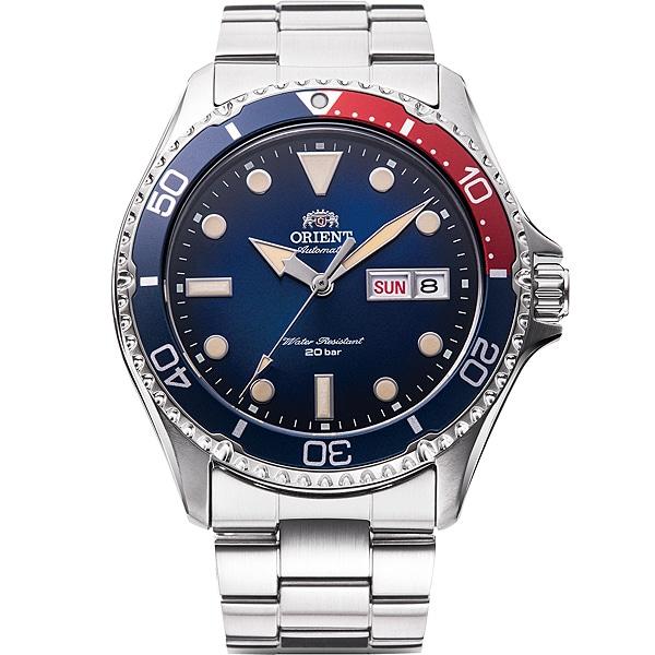 Orient Чоловічий RN-AA0812L (Чоловічий металевий ремінець SPORTS Diver Design) Круглий годинник срібний аналог
Orient Чоловічий RN-AA0812L (Чоловічий металевий ремінець SPORTS Diver Design) Круглий годинник срібний аналог