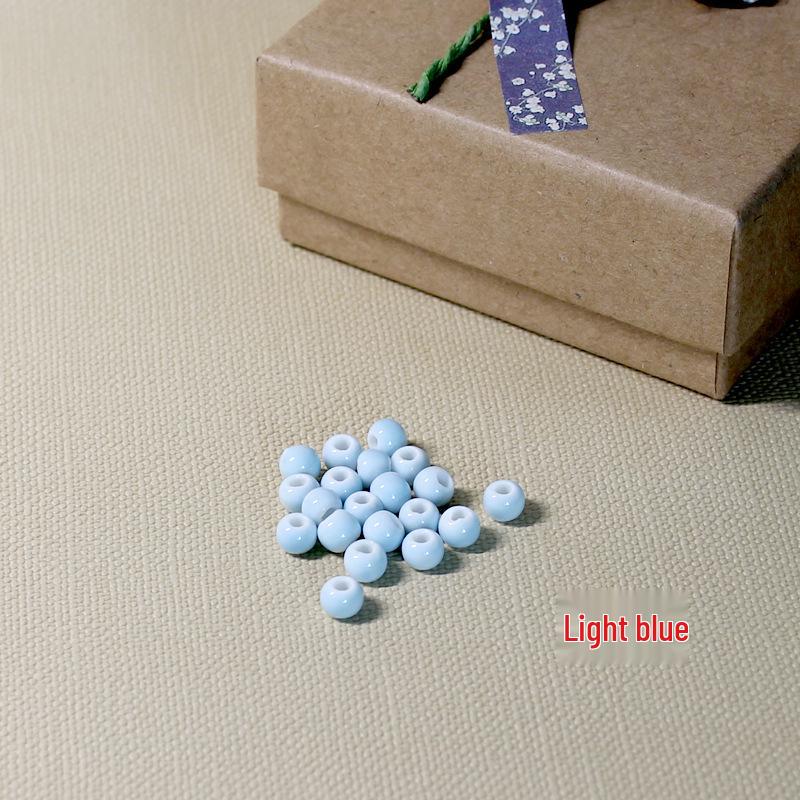 Элегантные разноцветные керамические бусины - Аксессуары для изготовления украшений ручной работы 6mm светло-синий
Элегантные разноцветные керамические бусины - Аксессуары для изготовления украшений ручной работы 6mm светло-синий