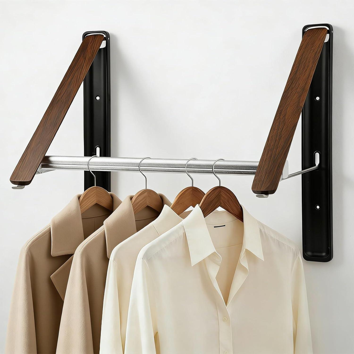 Folding Clothes Hanger,Wall Mounted Retractable Drying Rack,Aluminum Portable Clothes Storage Organiser for Space Saving,Robust Clothes Rack S
Folding Clothes Hanger,Wall Mounted Retractable Drying Rack,Aluminum Portable Clothes Storage Organiser for Space Saving,Robust Clothes Rack S