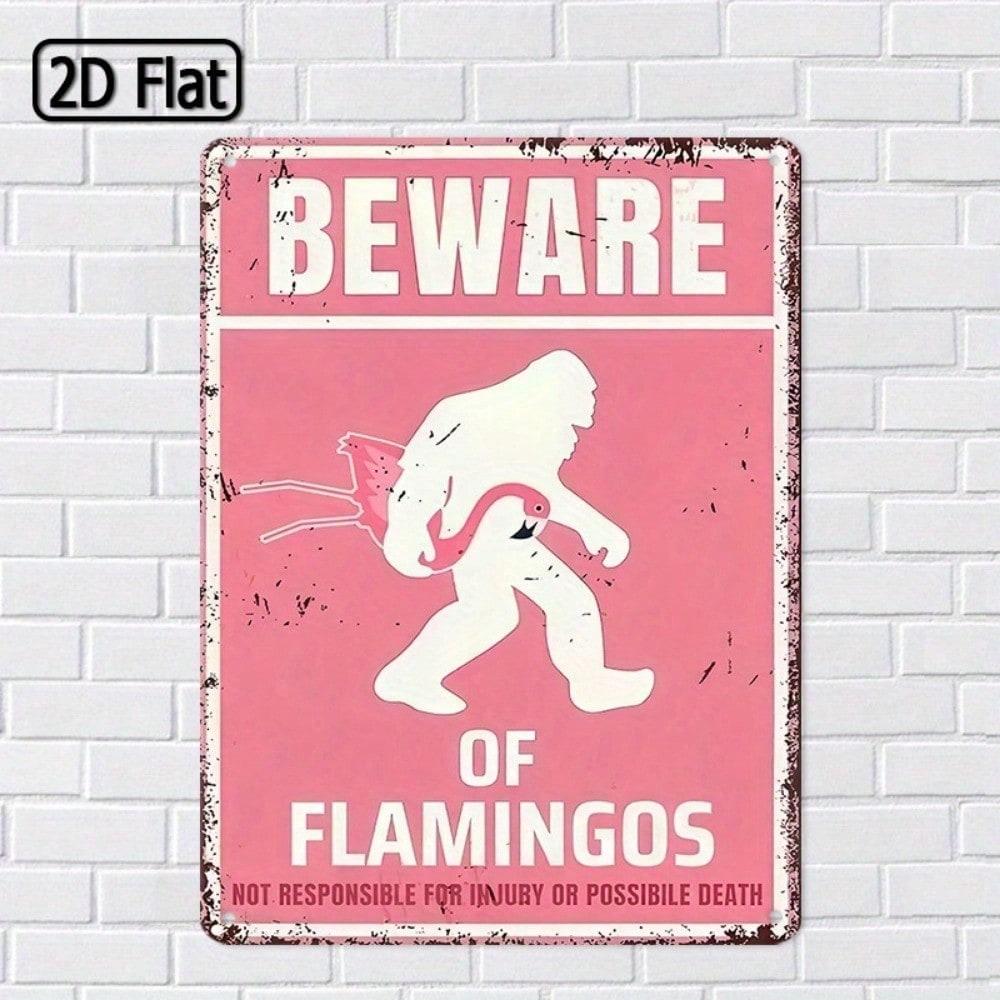 1PC 2D Flat Beware Of Flamingos Sign 8x12In/20x30Cm - Funny Flamingo Art, Rustic Humorous Wall Decor 20x30cm(7.8x11.8inch)
1PC 2D Flat Beware Of Flamingos Sign 8x12In/20x30Cm - Funny Flamingo Art, Rustic Humorous Wall Decor 20x30cm(7.8x11.8inch)
