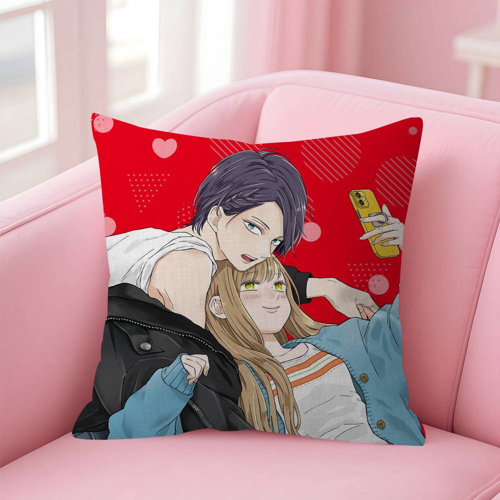 Anime My Love Story With Yamadakun At Lv999 Cushion Cover Inches Farmhouse Decor Home Throw Pillow Covers for Couch Decorations 30x30 cm
Anime My Love Story With Yamadakun At Lv999 Cushion Cover Inches Farmhouse Decor Home Throw Pillow Covers for Couch Decorations 30x30 cm