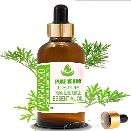 Pure Herbs Wormwood (Artemisia absinthium) Pure & Natural Therapeutic Grade Essential Oil Glass 100 ml
Pure Herbs Wormwood (Artemisia absinthium) Pure & Natural Therapeutic Grade Essential Oil Glass 100 ml