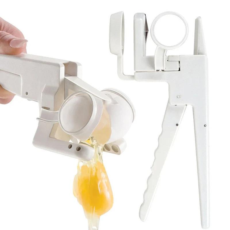 Handheld Egg Shell Cracker Easy Separator Egg Opener Egg Breaker Kitchen Gadget Tool With Safe Quick Separation Eggs New білий
Handheld Egg Shell Cracker Easy Separator Egg Opener Egg Breaker Kitchen Gadget Tool With Safe Quick Separation Eggs New білий