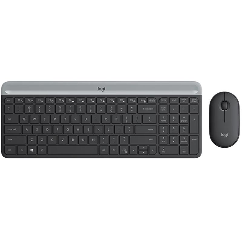 Logitech MK470 Ultra-Thin Wireless Keyboard and Mouse Combo
Logitech MK470 Ultra-Thin Wireless Keyboard and Mouse Combo