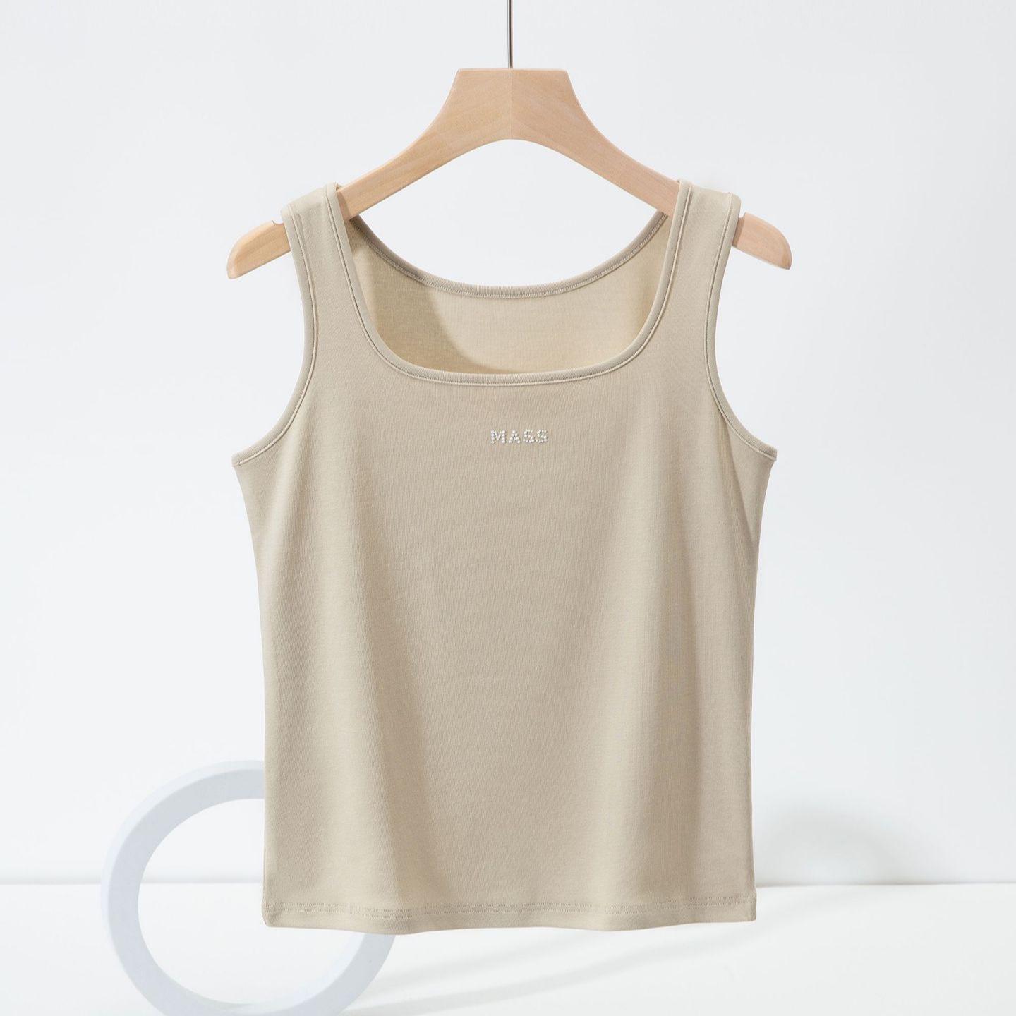 Lyocell Cotton Square Neck Sleeveless Knit Vest for Spring/Summer One Size
Lyocell Cotton Square Neck Sleeveless Knit Vest for Spring/Summer One Size