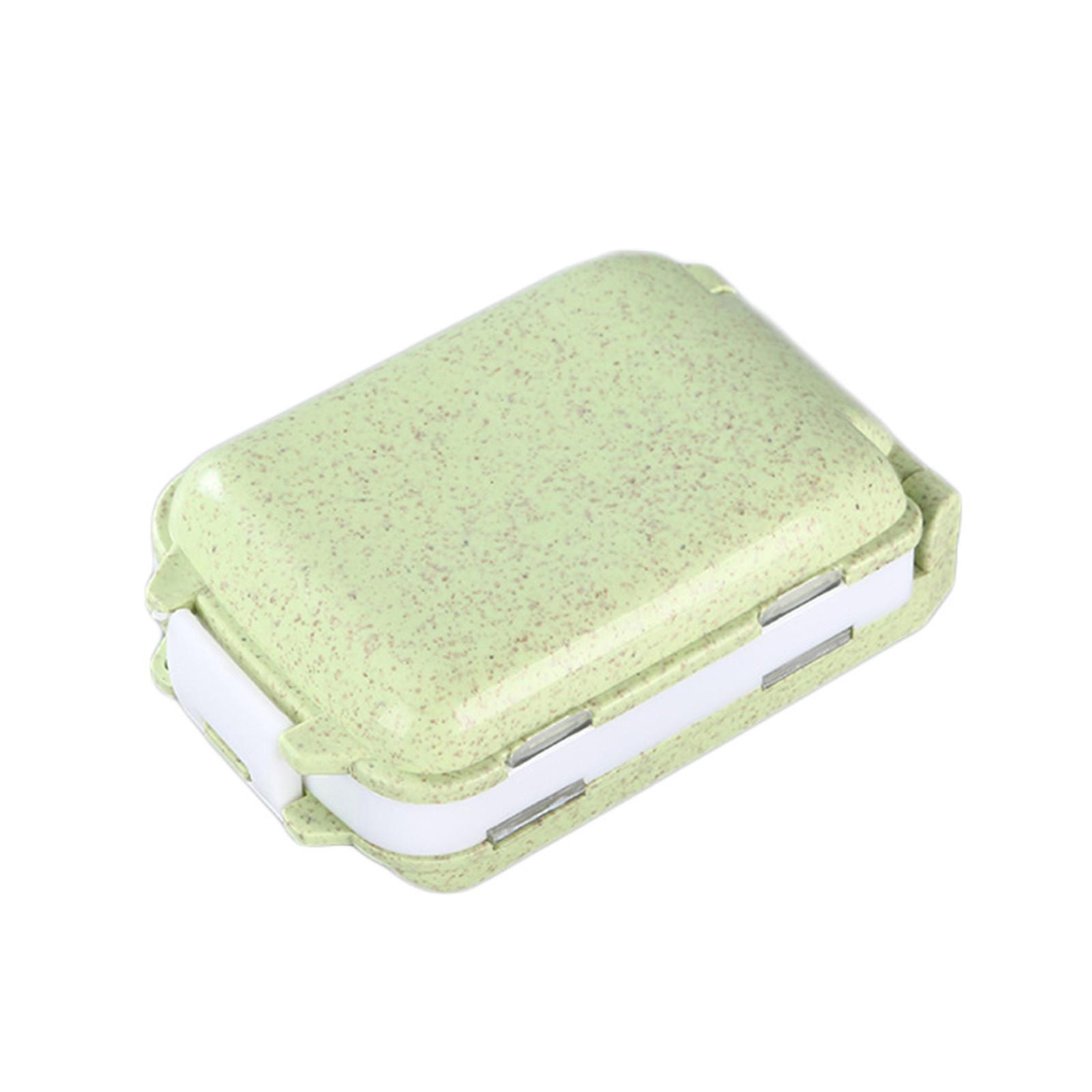 Щотижневий органайзер для таблеток Коробка з 8 сітками Таблетки для таблеток/вітамінів/риб’ячого жиру/добавок One Size зелений
Щотижневий органайзер для таблеток Коробка з 8 сітками Таблетки для таблеток/вітамінів/риб’ячого жиру/добавок One Size зелений