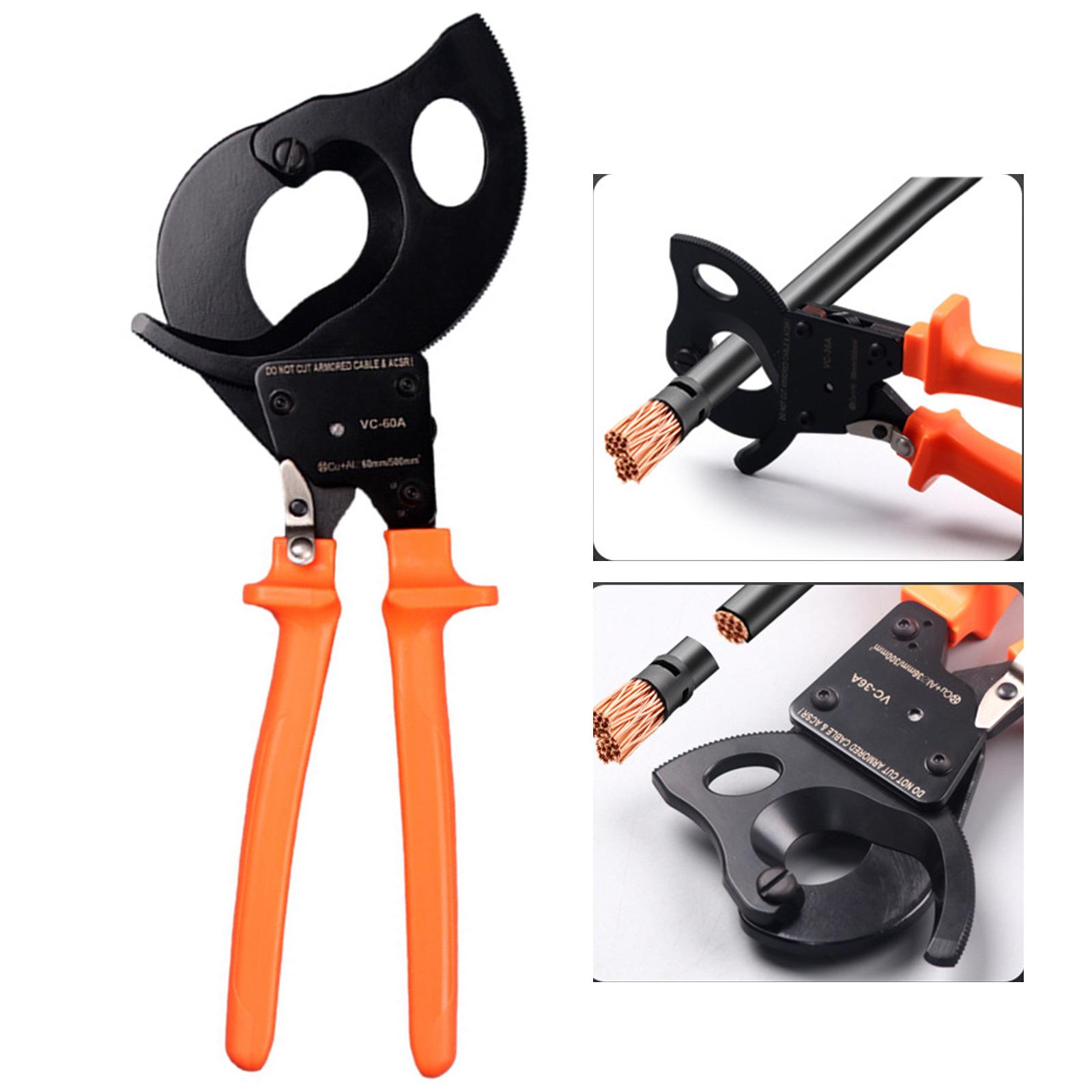 Кабельный резак с храповым механизмом для электриков. Простой в использовании. Кабельный резак с храповым механизмом, подходит для инструментов различной толщины. 30A
Кабельный резак с храповым механизмом для электриков. Простой в использовании. Кабельный резак с храповым механизмом, подходит для инструментов различной толщины. 30A