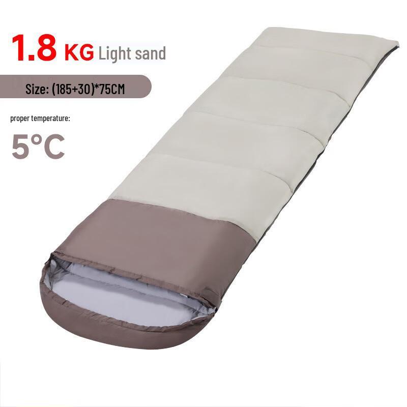 Adult Hooded Envelope Sleeping Bag 2.1 x 0.75 meters
Adult Hooded Envelope Sleeping Bag 2.1 x 0.75 meters