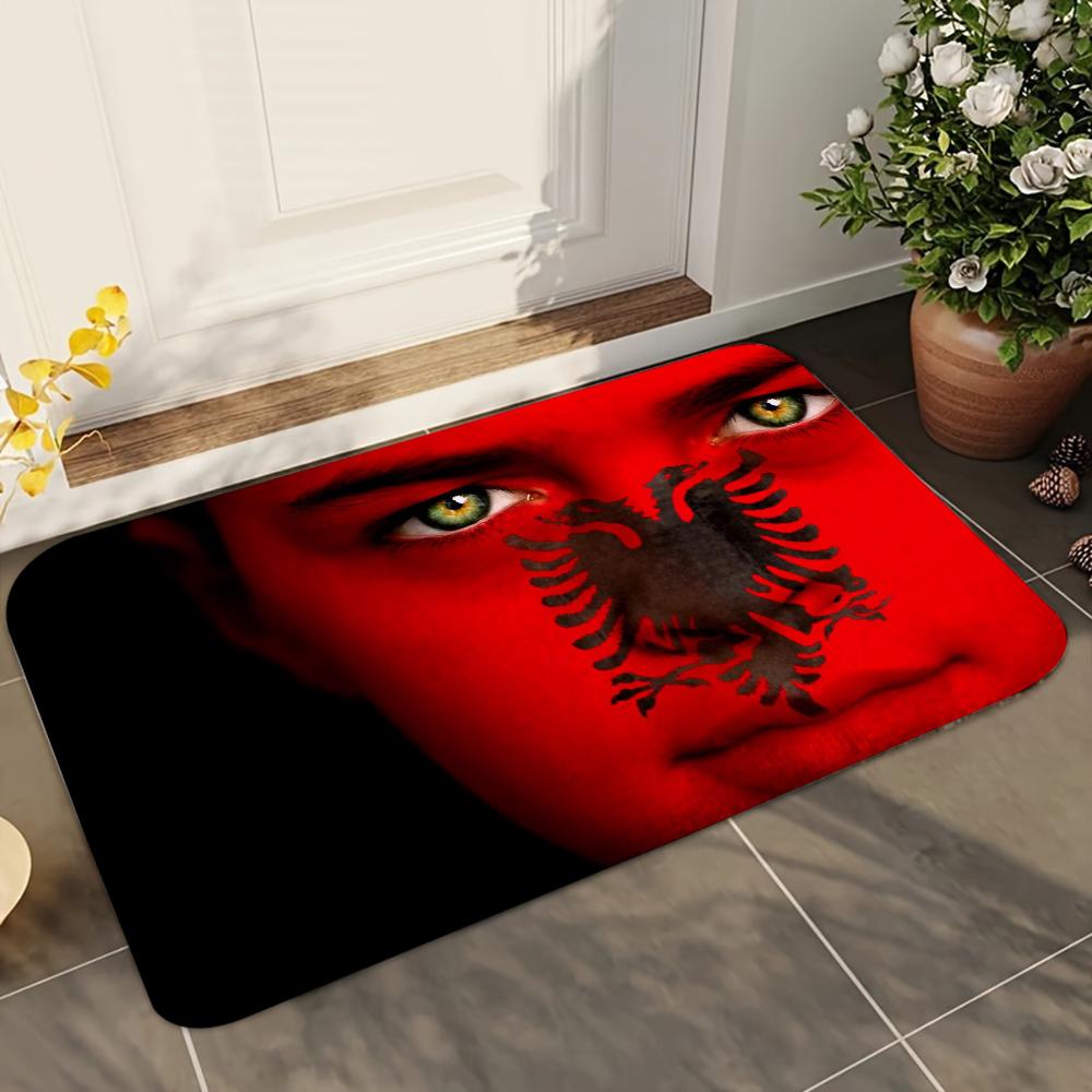 1 шт. Флаг Албании Впитывающие коврики для ванной Нескользящие коврики Принадлежности для домашнего декора Ковры Коврики для пола для дома и кухни 40x60cm
1 шт. Флаг Албании Впитывающие коврики для ванной Нескользящие коврики Принадлежности для домашнего декора Ковры Коврики для пола для дома и кухни 40x60cm