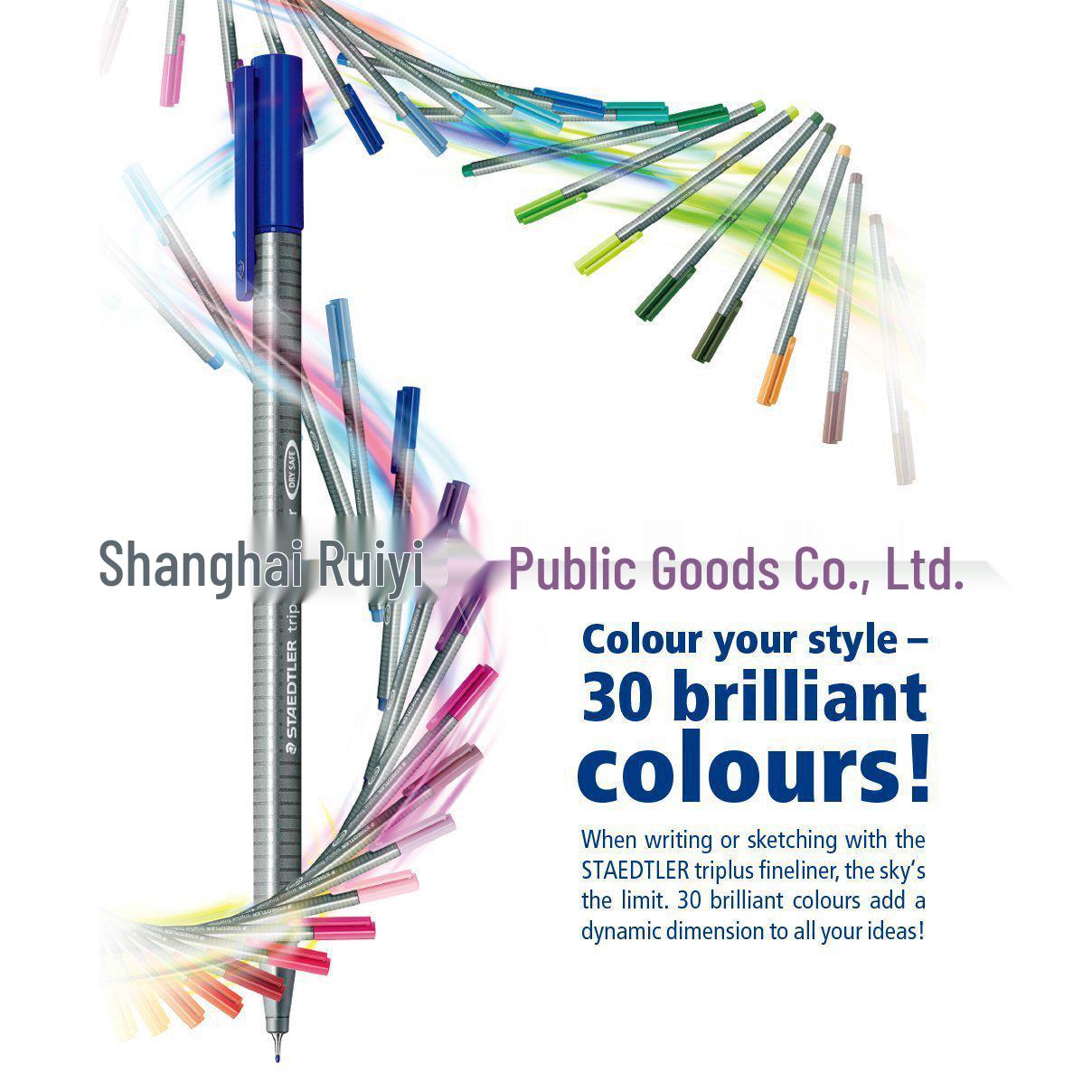 STAEDTLER 334 Neon Series Colored Fiber Tip Sign Pens 334-23 Rose Red
STAEDTLER 334 Neon Series Colored Fiber Tip Sign Pens 334-23 Rose Red