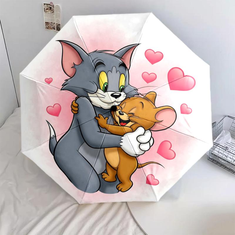 1pc Tom and Jerry pattern Umbrella Portable Folding Umbrella Iron Frame Hole Bone Structure Outdoor Home Umbrella разноцветный
1pc Tom and Jerry pattern Umbrella Portable Folding Umbrella Iron Frame Hole Bone Structure Outdoor Home Umbrella разноцветный