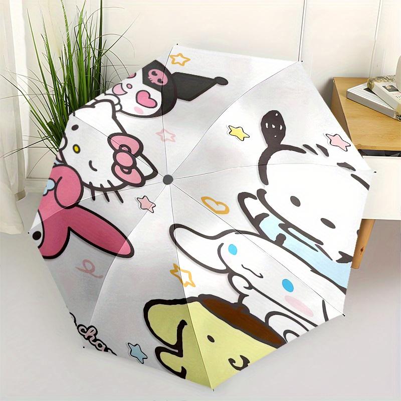 Hello Kitty,Sanrio Characters Automatic Folding Umbrella-Simple 8-Rib Design, Bright Cartoon Pattern, Durable Iron Frame, Suitable For Trave
Hello Kitty,Sanrio Characters Automatic Folding Umbrella-Simple 8-Rib Design, Bright Cartoon Pattern, Durable Iron Frame, Suitable For Trave