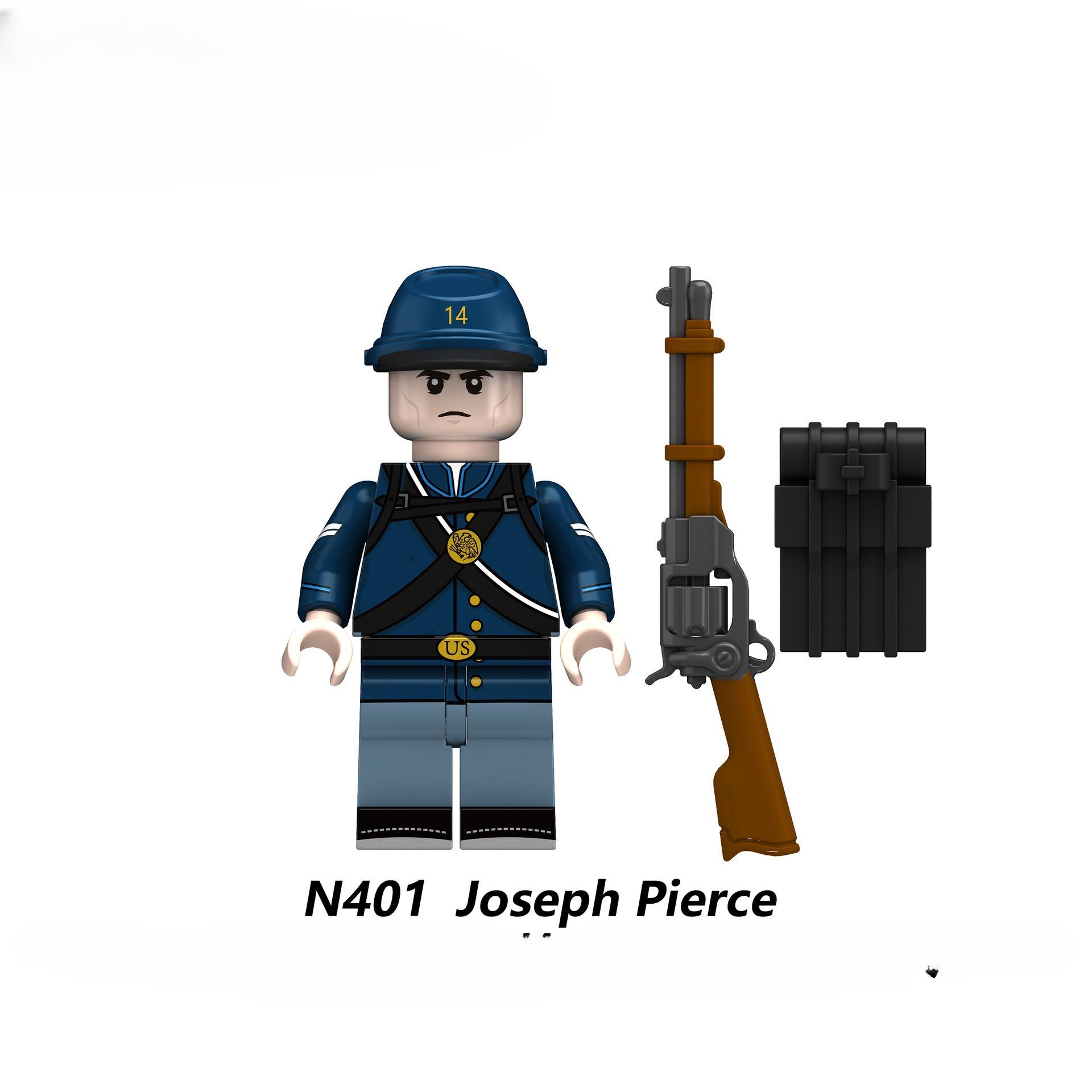 Средневековый Военный Замок Милиция Солдаты Гражданской войны в США Фигурка из строительных блоков Солдат Оружие Игрушка
Средневековый Военный Замок Милиция Солдаты Гражданской войны в США Фигурка из строительных блоков Солдат Оружие Игрушка