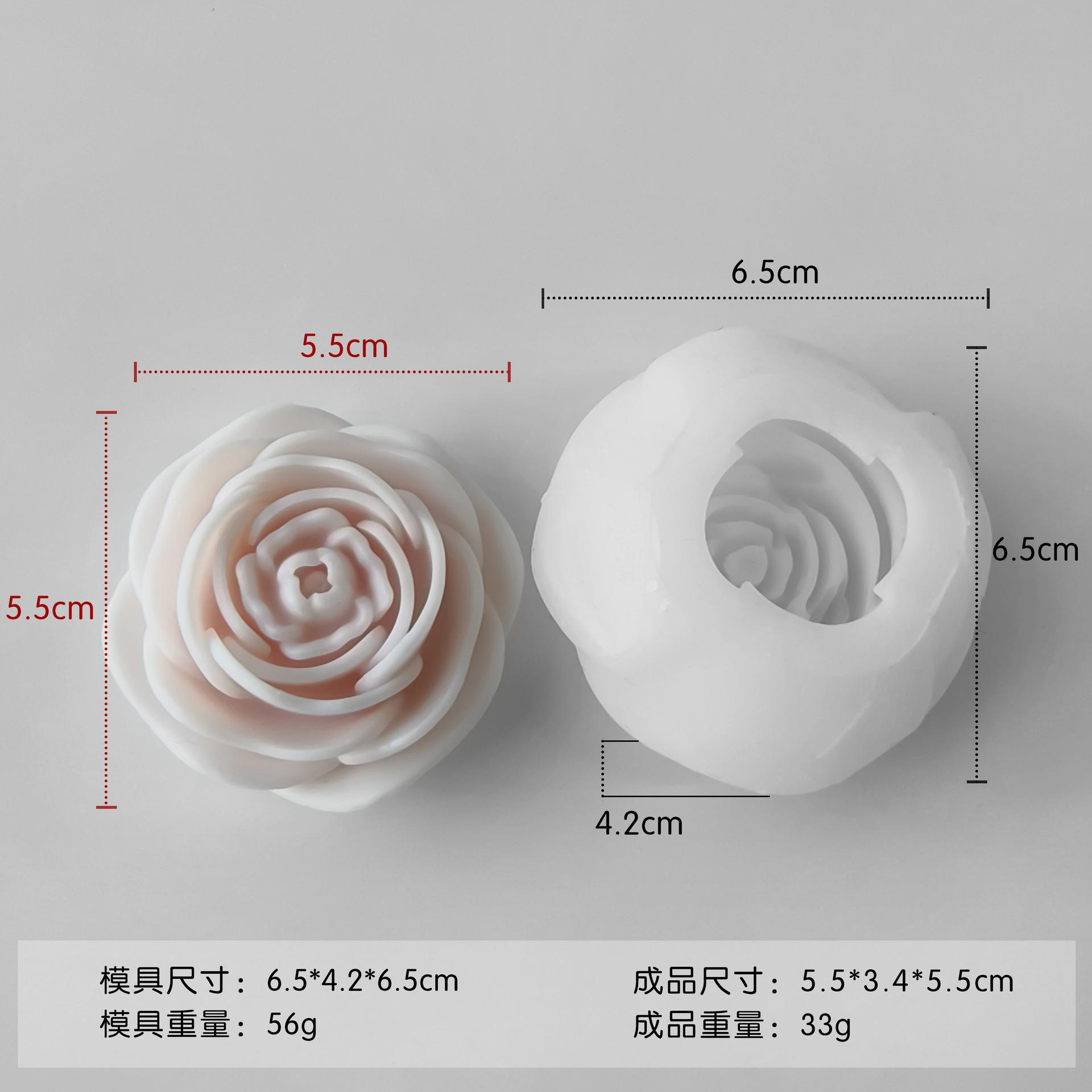 New Rose Flower Candle Silicone Mold 3D Stereoscopic Peony Flower Making Soap Gypsum Crafts Candle Mold Valentine s Day Gift
New Rose Flower Candle Silicone Mold 3D Stereoscopic Peony Flower Making Soap Gypsum Crafts Candle Mold Valentine s Day Gift