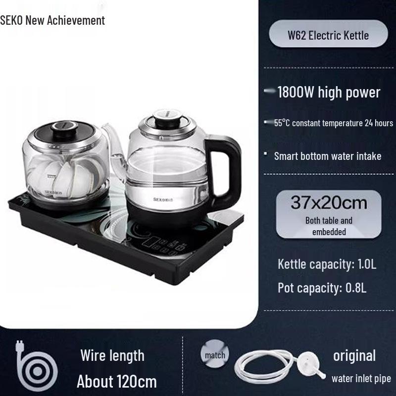 Xin Gong W62 Smart Glass Kettle: Automatic Water Filling, Temperature Control, and Tea Brewing
Xin Gong W62 Smart Glass Kettle: Automatic Water Filling, Temperature Control, and Tea Brewing