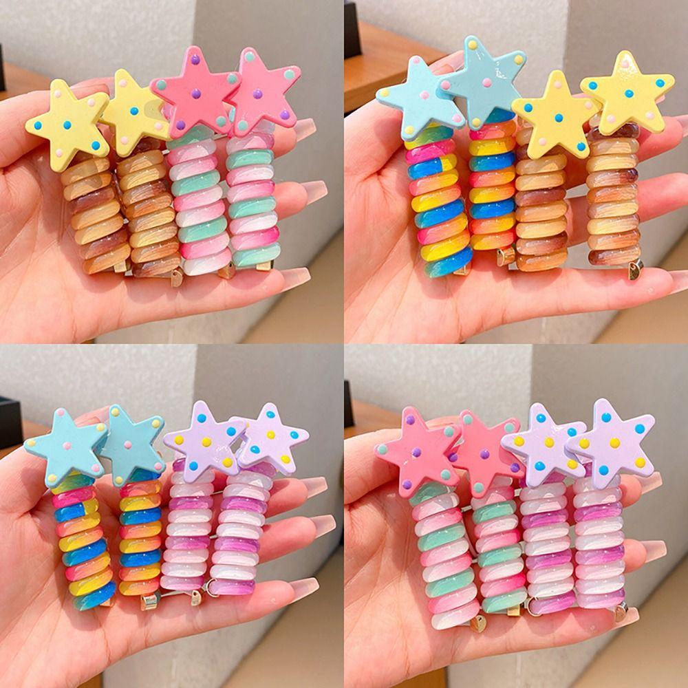 Spiral Coil Hair Ties Hair Accessories Telephone Line Hair Loop Fashion Hair Bands розовый
Spiral Coil Hair Ties Hair Accessories Telephone Line Hair Loop Fashion Hair Bands розовый