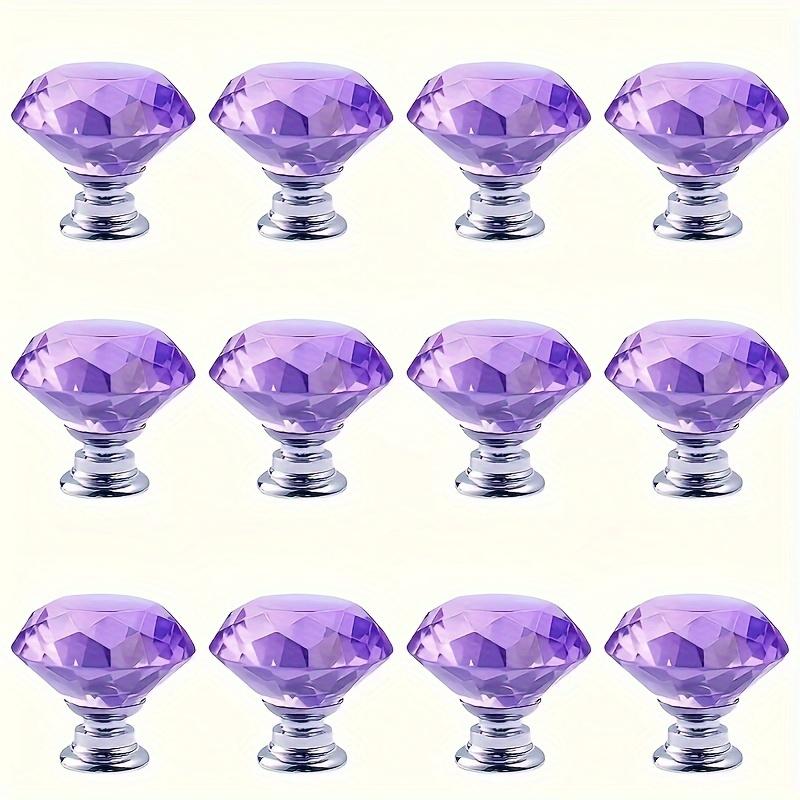 12pcs 30mm Crystal Glass Cabinet Knobs Dresser Drawer Pulls Purple Handles for Kitchen Wardrobe and Cupboard. Black
12pcs 30mm Crystal Glass Cabinet Knobs Dresser Drawer Pulls Purple Handles for Kitchen Wardrobe and Cupboard. Black