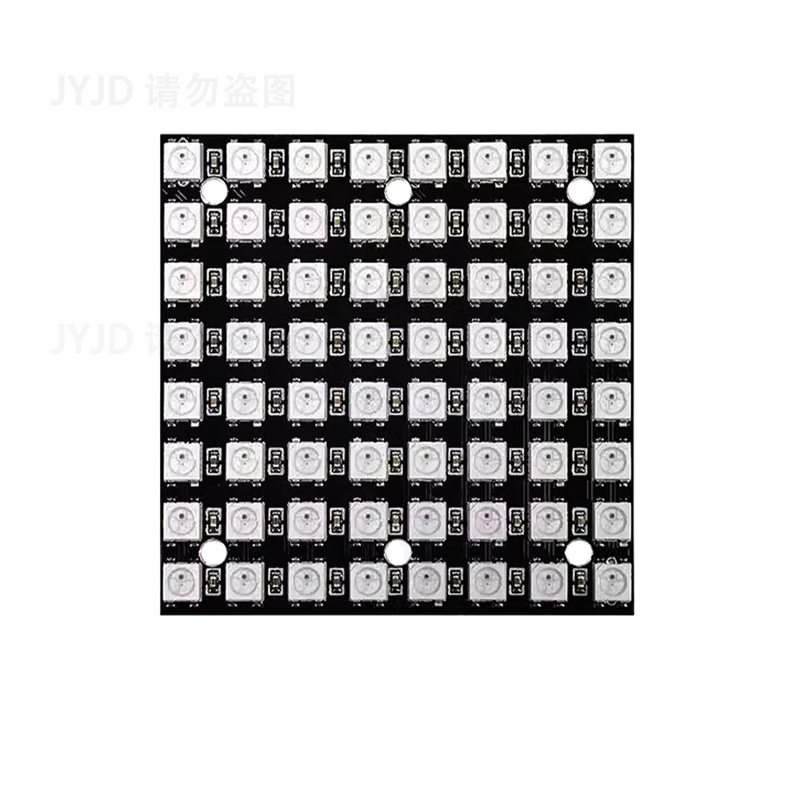 WS2812 LED 5050 RGB 8x8 64 Bit LED Matrix Module For Arduino
WS2812 LED 5050 RGB 8x8 64 Bit LED Matrix Module For Arduino
