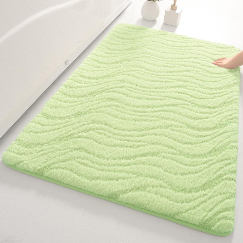 Solid Color Bathroom Floor Mat Machine Washable Imitation Rabbit Fur Bathtub Absorbent Mat Bathroom Non-slip Striped Carpet 40x60cm
Solid Color Bathroom Floor Mat Machine Washable Imitation Rabbit Fur Bathtub Absorbent Mat Bathroom Non-slip Striped Carpet 40x60cm